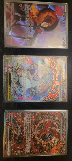 Mega Charizard X Ex & Oricorio Ex Phantasmal Flames UPC Promo plus ETB promo - Image 1