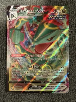 Rayquaza VMAX Full Art 102/159 Crown Zenith Pokemon 2023 - Image 1