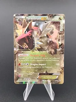 Pokemon Tyrantrum EX XY70 XY Black Star Promo Ultra Rare SEE PICS P - Image 1