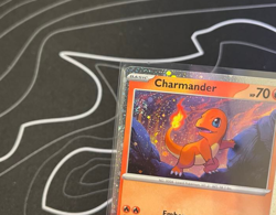 Bulbasaur Charmander Squirtle (151 Promo) *SINGLE SWIRL* COSMIC HOLO Pokemon TCG - Image 3