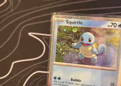 Bulbasaur Charmander Squirtle (151 Promo) *SINGLE SWIRL* COSMIC HOLO Pokemon TCG - Image 4