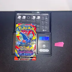 EXTREMELY HEAVY Pokemon Phantasmal Flames - Factory Sealed Booster Pack (22.68g - Image 1