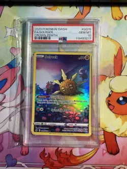 2023 Pokemon SWSH FA/Lunatone GG11 PSA 10 & F/A Solrock GG15 PSA 10 Crown Zenith - Image 5