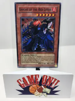 YuGiOh Knight of the Red Lotus SOVR-EN032 1st Edition Super Rare NM - Image 1