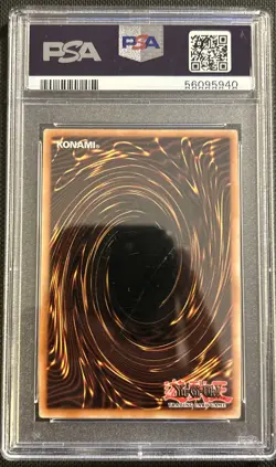 PSA 8 2004 YU-GI-Oh! Invasion of Chaos DEDICATION LIGHT and DARKNESS #095 1st Ed - Image 2