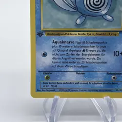 1st Edition Poliwag (Quapsel) 59/102 NM Near Mint German Base Set Pokemon Card - Image 4