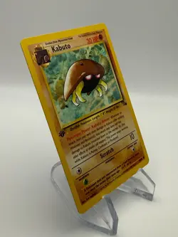 1st Edition Kabuto 50/62 - Fossil Set 1999 Vintage Pokemon Card - Lightly Played - Image 3