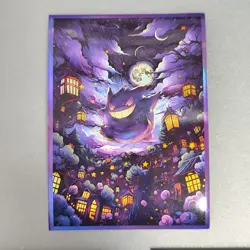 Pokemon Card Game Sleeves Gengar Van Gogh's Starry Night etc... One of each - Image 2