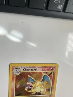 1999 Pokemon TCG Charizard Base Set Holo Rare Card 4/102 Unlimited MP - Image 3