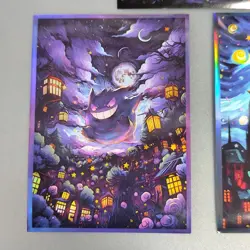 Pokemon TCG Card Sleeves: Van Gogh Starry Night (3 designs, one of each) 91×66mm - Image 3