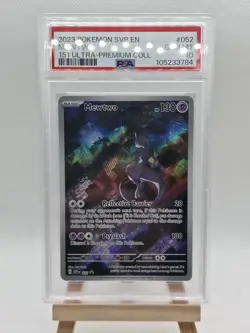 Pokemon 2023 Mewtwo #52 Promo Card PSA 10 - 151 Premium Collection - Image 1
