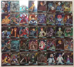 Lot of 40 Japanese Mobile Suit Gundam Arsenal Base Rare Card set - Image 1