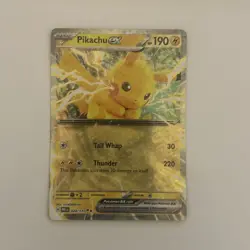 Pokemon TCG Pikachu ex - 028/131 - Prismatic Evolutions Double Rare NM Card - Image 1