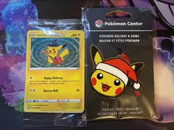 Special Delivery Pikachu SWSH074 SWSH: Sword & Shield Promo Cards Holo for sale online - Image 1