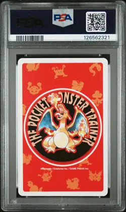 PSA 10 - Ivysaur 4 of Diamonds - Pokemon Red Poker Playing Card Vintage 1996 JP - Image 2