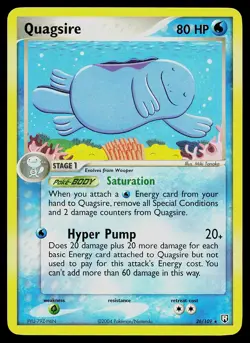 Pokemon Card - Quagsire Team Rocket Returns 26/109 Rare Non Holo - Image 1
