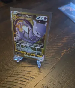 Pokemon Go TCG Mewtwo VSTAR Gold Secret Rare Card #086/078 - Image 3