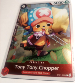 Tony Tony.Chopper ST21-008 Alt Art Parallel Gear EX One Piece Card - Image 1
