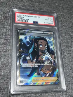 Pokemon TCG S-Chinese Card Sword & Shield CS2BC 132/115 Nessa SR Ultra Psa 10 - Image 1