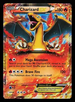 Charizard EX XY17 Holo Black Star Promo Pokemon Card - Image 1