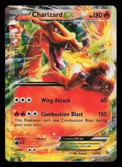 Charizard EX 12/106 Ultra Rare XY Flashfire Pokemon Card - Image 1
