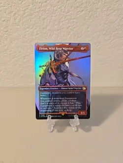 MTG Firion Wild Rose Warrior Borderless Foil NM Final Fantasy - Image 1