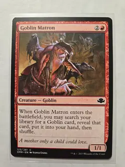 Goblin Matron - Dominaria Remastered - LP - Common - Creature - MTG - Image 1