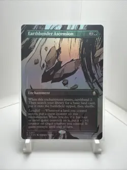 2025 MTG Avatar The Last Airbender Earthbender Ascension Foil Borderless #307 - Image 1