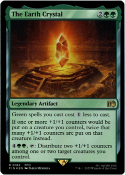 The Earth Crystal (Foil) - 0184 - Final Fantasy - MTG - NM/M - Image 1