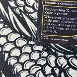 Fire Lord Zuko 315 (Borderless) Avatar: The Last Airbender Foil MTG - Image 4
