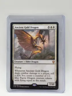 Ancient Gold Dragon - Commander Legends: Battle for Baldur's Gate (CLB 003) - Image 1