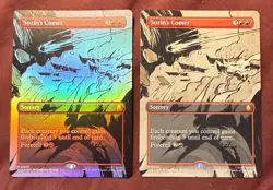 Magic the Gathering Avatar Airbender Sozin's Comet M0309 Borderless + Foil - Image 1