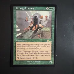 Magic the Gathering MTG Deranged Hermit Urza's Legacy Lightly Played LP - Image 1
