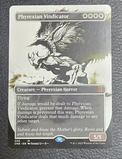 Phyrexian Vindicator (Showcase) Phyrexia: All Will Be One Regular MTG NM Magic - Image 1