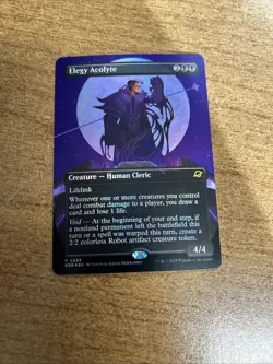 Elegy Acolyte (Borderless) Edge of Eternities Foil NM-M Unplayed - Image 1