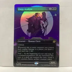 MTG Elegy Acolyte Magic: The Gathering Edge of Eternities Rare Foil #0293 - Image 1