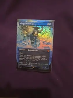 Snapcaster Mage (Borderless) (Chocobo Track Foil) Commander: Final Fantasy Foil - Image 1