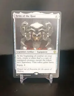 MTG Helm of the Host #276- BLC- Regular- NM Condition - Image 1