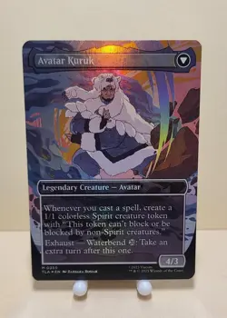 The Legend Of Kuruk (borderless) Foil - M 0355 - MTG Avatar the last Airbender - Image 2