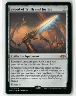 Magic the gathering Sword of Truth and Justice Modern Horizons mythic #229/254 - Image 1