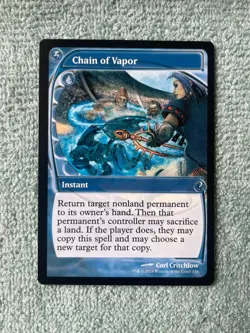 MTG Chain of Vapor NM Future Sight Mystery Booster 2 U 156 MB2 EDH Magic - Image 1
