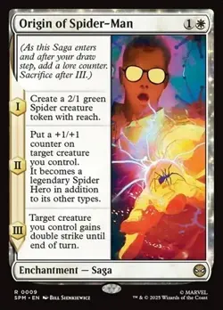 4x Origin of Spider-Man - MtG Spider-Man - NM - Image 1