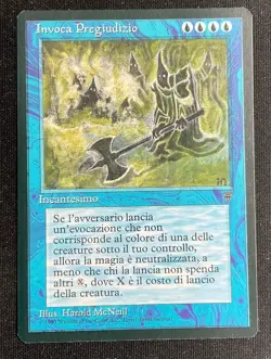 Invoke "Prejudice" Magic the Gathering Legends Italian - Image 3