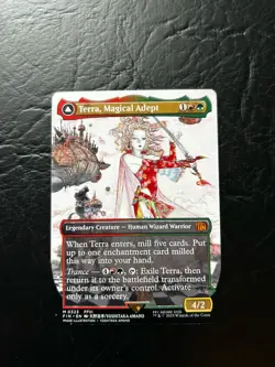 Terra, Magical Adept (Borderless) and Vivi Ornitier Final Fantasy MTG - Image 5