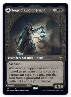 Tergrid, God of Fright (Showcase) NM Kaldheim 307 MTG Regular - Image 1