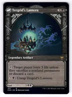 Tergrid, God of Fright (Showcase) NM Kaldheim 307 MTG Regular - Image 2