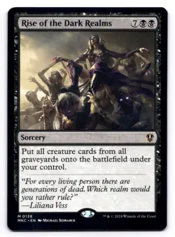 Rise of the Dark Realms NM Commander: Murders at Karlov Manor 0138 MTG Regular - Image 1