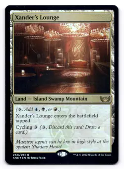 Xander's Lounge LP Streets of New Capenna 260/281 MTG Foil - Image 1