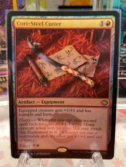 MTG Cori-Steel Cutter Tarkir: Dragonstorm Foil R103 - Image 1