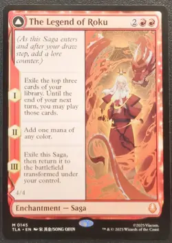 The Legend Of Roku (NM) - Avatar: The Last Airbender (TLA) #145 - MTG - Image 1